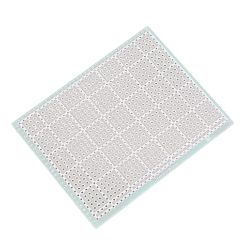 GENNEL 10-Pieces 70mm x 90mm Copper Strip PCB Board, 884 Holes Perfboard, Universal Stripboard Printed Circuit Board for Soldering Prototyping Testing Repair DIY - Image 5