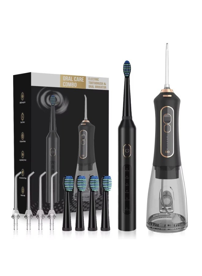 Waterproof Oral Irrigator & Electric Toothbrush Set - Image 1