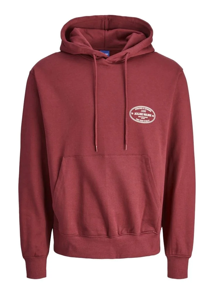 JACK & JONES Graphic Pullover Hoodie