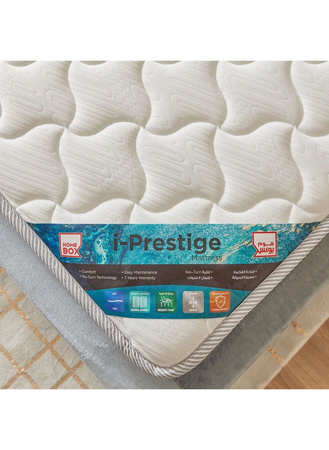 Home Box - i-Prestige Visco Queen Bonnell Spring And Memory Foam Mattress 23x150x200 cm - Image 1