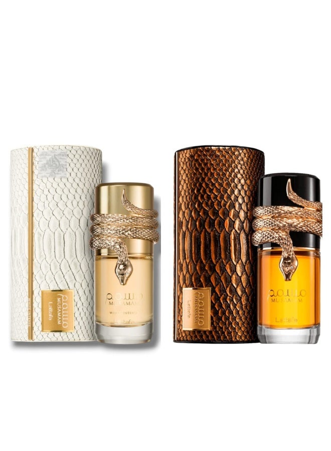 Lattafa موسامام وايت إنتنس وموسامام أو دي بارفان 100 مل - Image 1