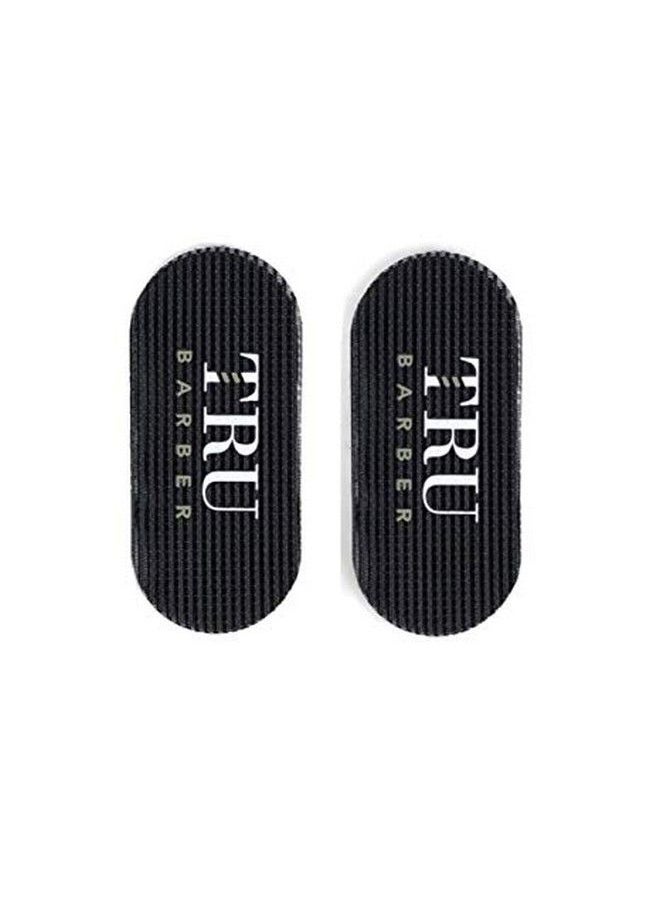 TRU BARBER Hair Grippers 2 Colors Bundle Pack 4 Pcs For Men And Women Salon And Barber Hair Clips For Styling Hair Holder Grips (Red/Black)  - Image 4