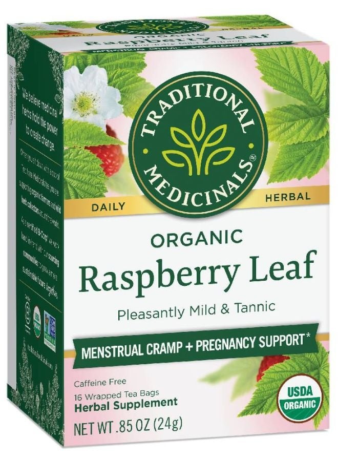 Organic Raspberry Leaf for Menstrual Cramp & Pregnancy Support