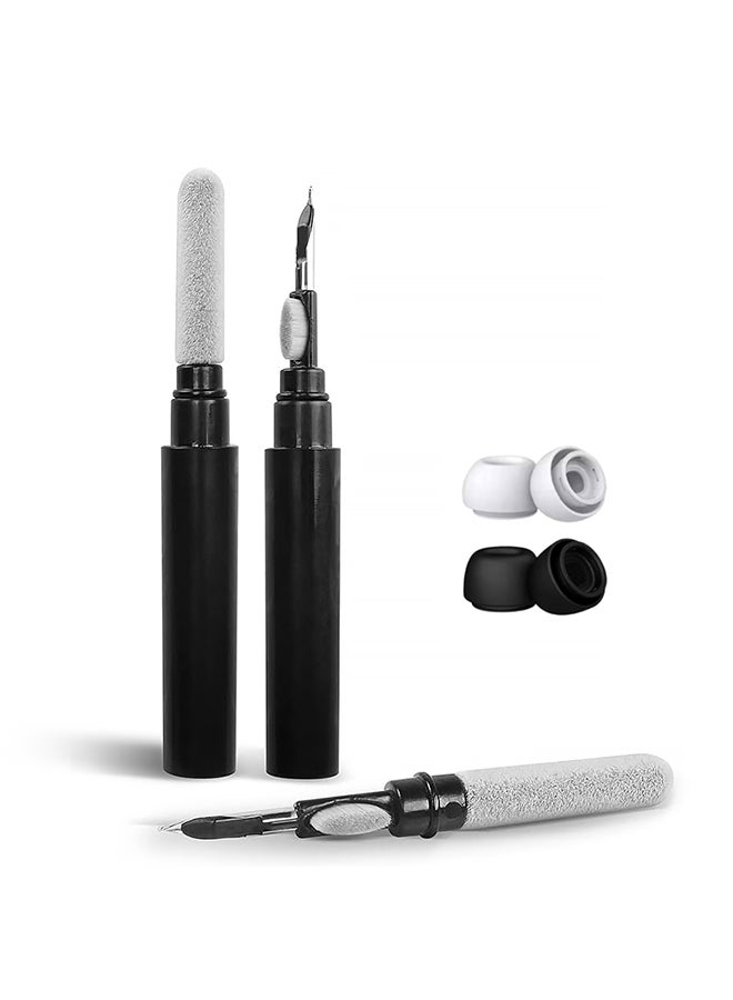O Ozone Silicone 2 Pair Replacement Ear Tips Compatible with AirPods Pro 2nd/1st Generation with Cleaning Pen, Noise Reduction Hole Fit in Case - Medium - Image 1