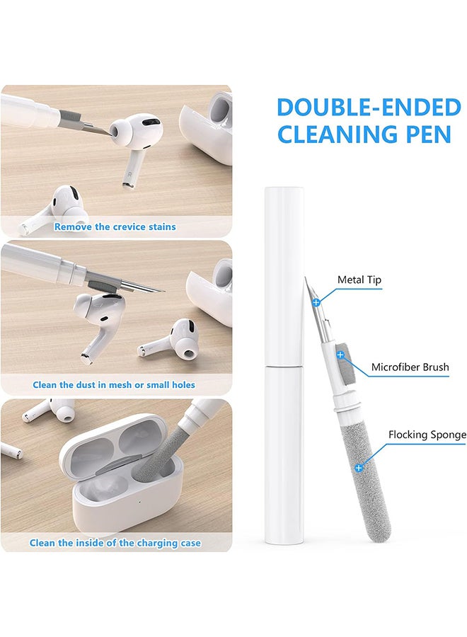 O Ozone Silicone 2 Pair Replacement Ear Tips Compatible with AirPods Pro 2nd/1st Generation with Cleaning Pen, Noise Reduction Hole Fit in Case - Medium - Image 3