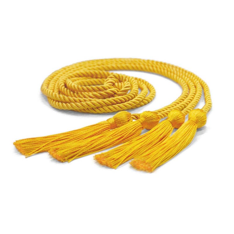 Endea Graduation Double Honor Cord Gold