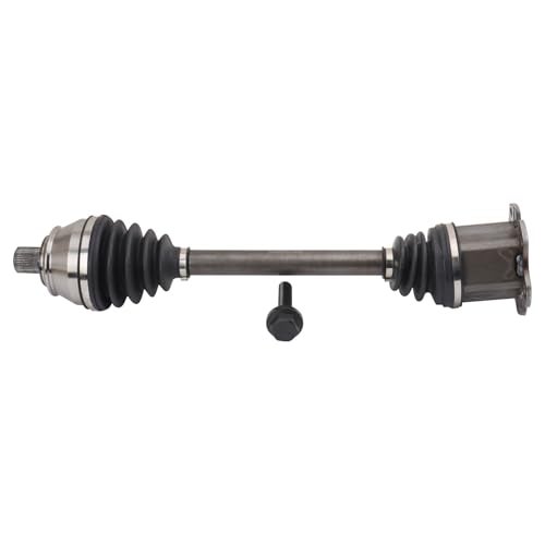 TRQ Front CV Axle Shaft Assembly Compatible with 06-11 Audi A6 07-10 A8 Quattro - Image 1