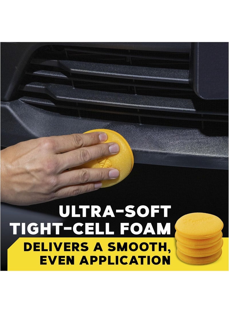 Meguiar's Supreme Shine Applicator Pads Ensure Smooth Wax Application, Even Coverage, Scratch-Free Professional Results Every Time - Image 2