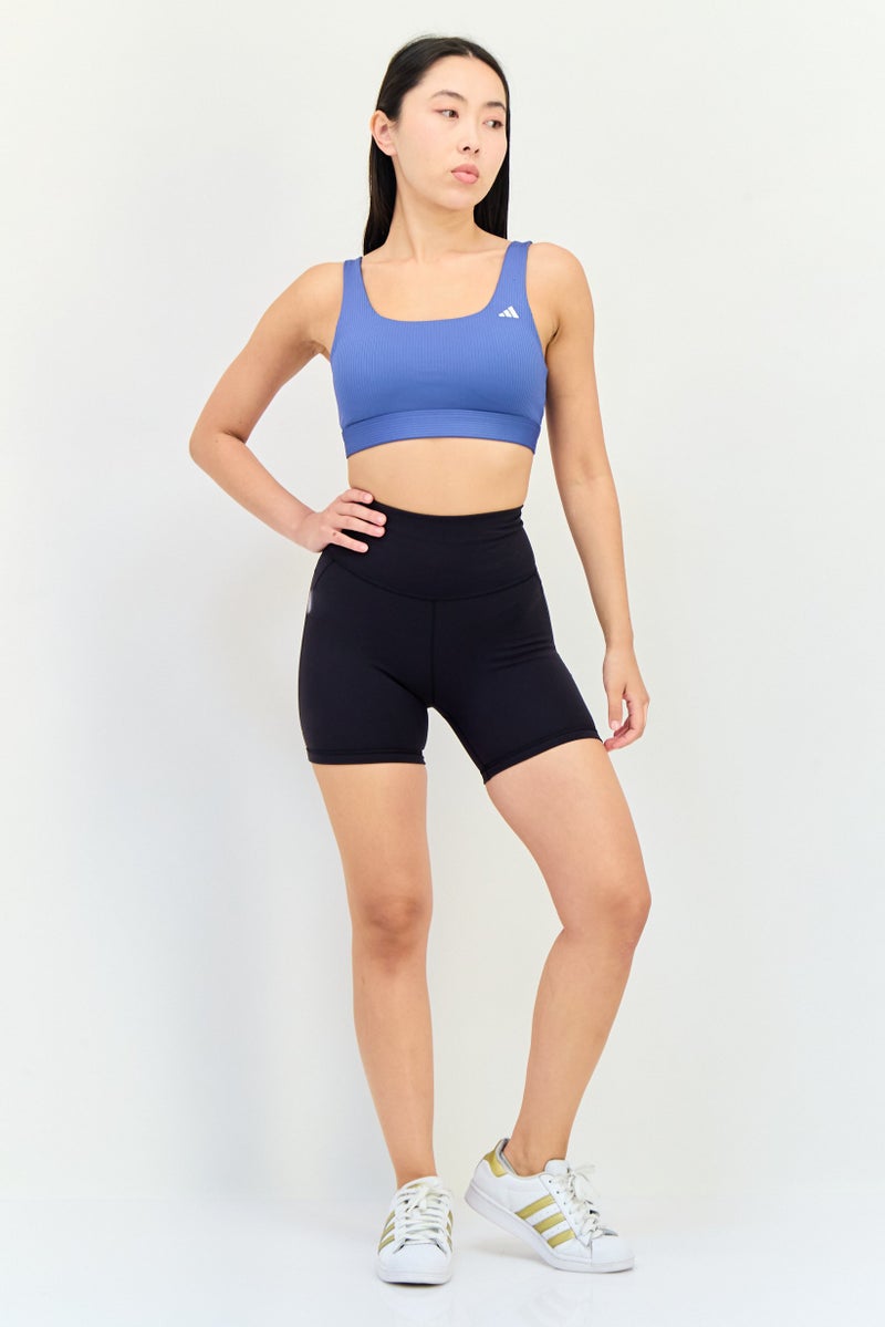 Adidas شورتات تدريب رياضية للنساء، سوداء - Image 3