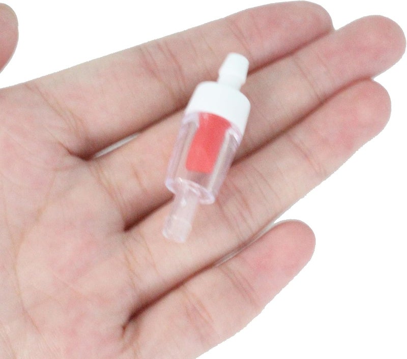 Meridian 20PCS Aquarium Air Tubing Non-Return Check Valves, Plastic One-Way Flow Control Accessories for Fish Tank, Red - CT - Image 4