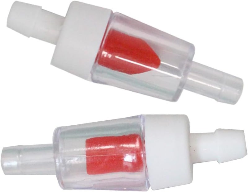 Meridian 20PCS Aquarium Air Tubing Non-Return Check Valves, Plastic One-Way Flow Control Accessories for Fish Tank, Red - CT - Image 3