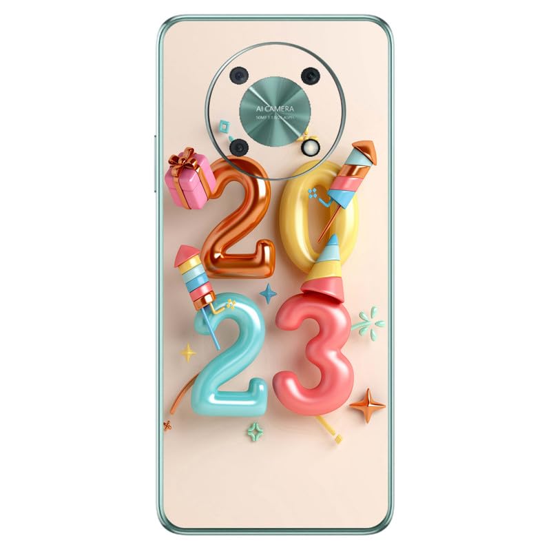 FCS ملصق جلد خلفي مصمم مطبوع لهاتف هواوي نوفا Y90 (2023 -16) - Image 1