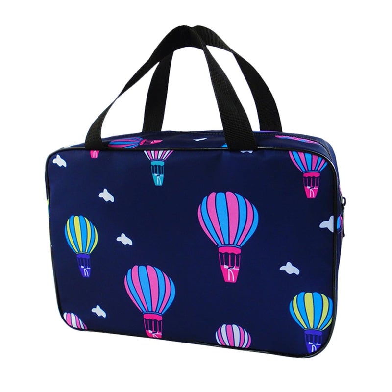 Portable Shower Bag Multifunctional Toiletry Pouch For Travel Swimming And Fitness Blue 30x20cm - Image 2