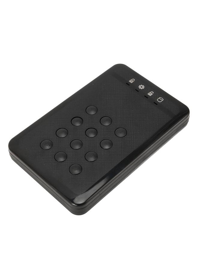 Thoraya Hardware Encryption Portable External Hard Drive 2.5 Inch Portable Password Lock External Hard Drive USB3.0 High Speed Read and Write Ultra-thin External Hard Drive 160GB  - Image 2