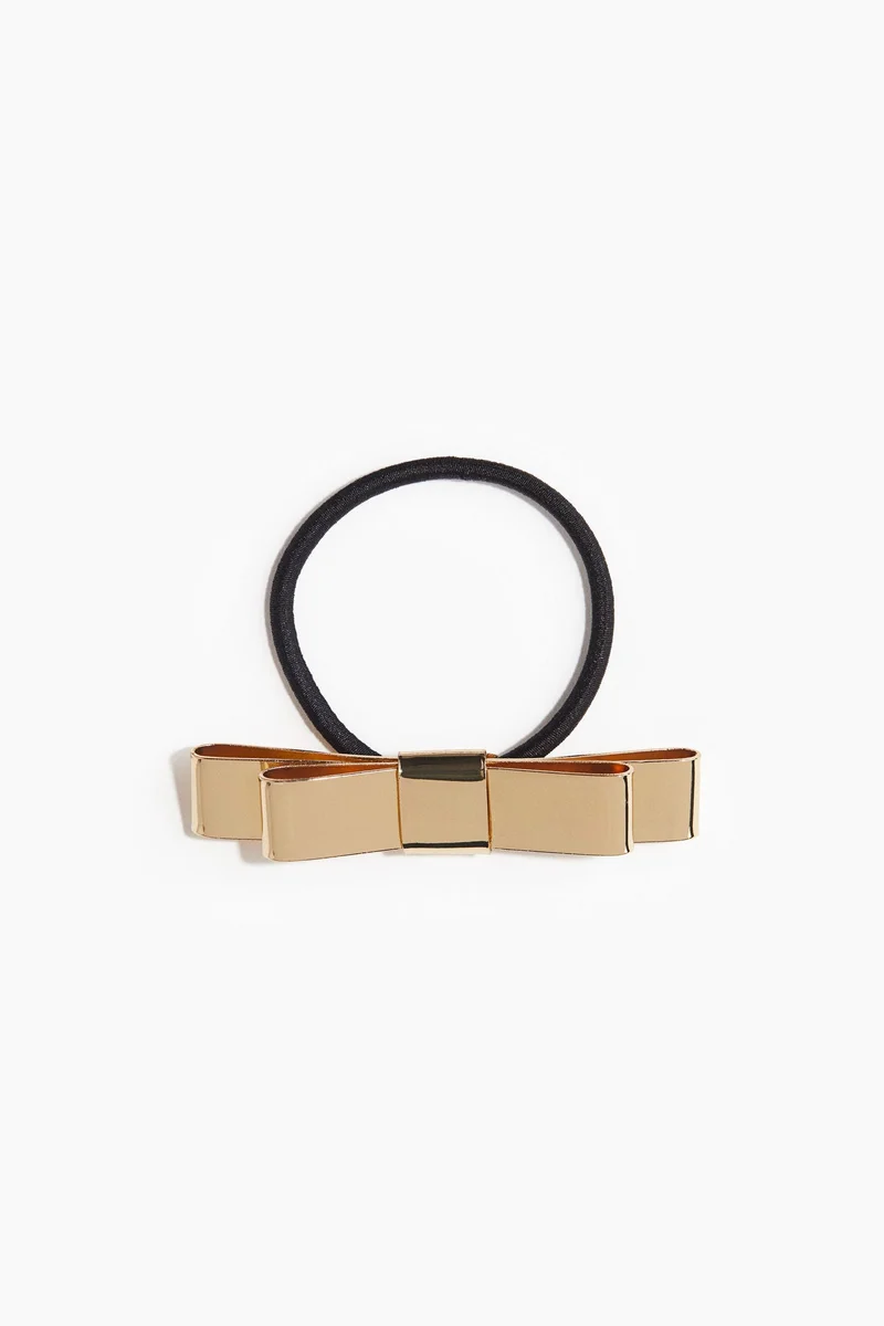 H&M Bow-detail hair elastic