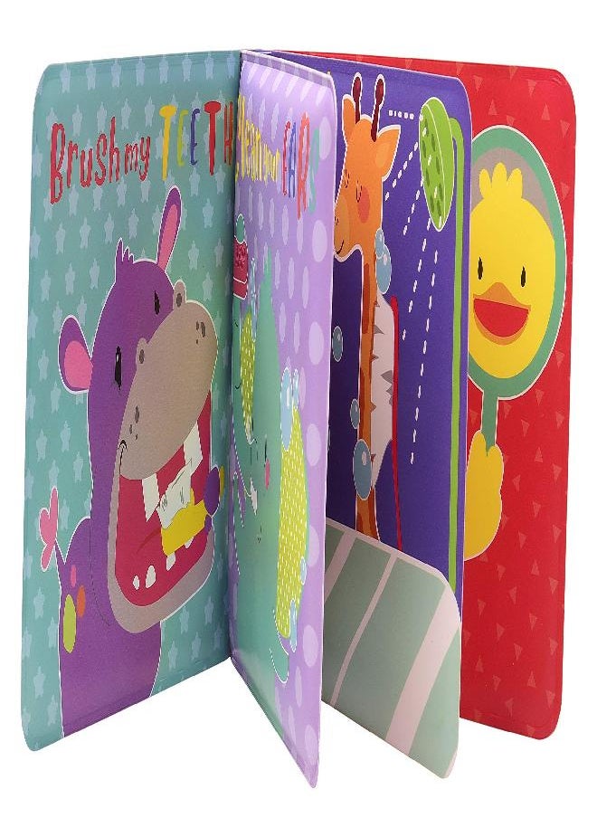 Baby Starters - Magic Years Bath Book and Finger Puppets, 3 Piece Rubber Duck Bubble Fun - Image 1