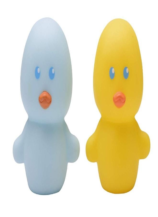 Baby Starters - Magic Years Bath Book and Finger Puppets, 3 Piece Rubber Duck Bubble Fun - Image 1