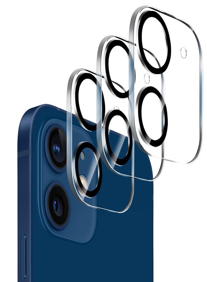 Dengduoduo 【3 Pack】 Tempered Glass Camera Lens Protector for iPhone 12 6.1", Ultra HD, 9H Hardness, Anti-Scratch, Case Friendly, Easy to Install [No Affect on Night Shots] - Image 1