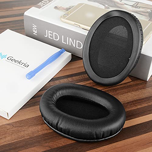 Geekria QuickFit Replacement Ear Pads for HyperX Cloud Flight, Cloud Flights, Cloud Stinger Gaming Headphones, Ear Cushions, Repair Parts (Black) - Image 4