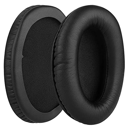 Geekria QuickFit Replacement Ear Pads for HyperX Cloud Flight, Cloud Flights, Cloud Stinger Gaming Headphones, Ear Cushions, Repair Parts (Black) - Image 2