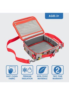 Bentgo Kids Prints Lunch Bag - Trucks  - Image 3