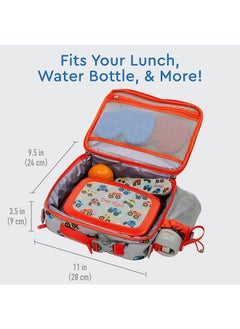 Bentgo Kids Prints Lunch Bag - Trucks  - Image 4