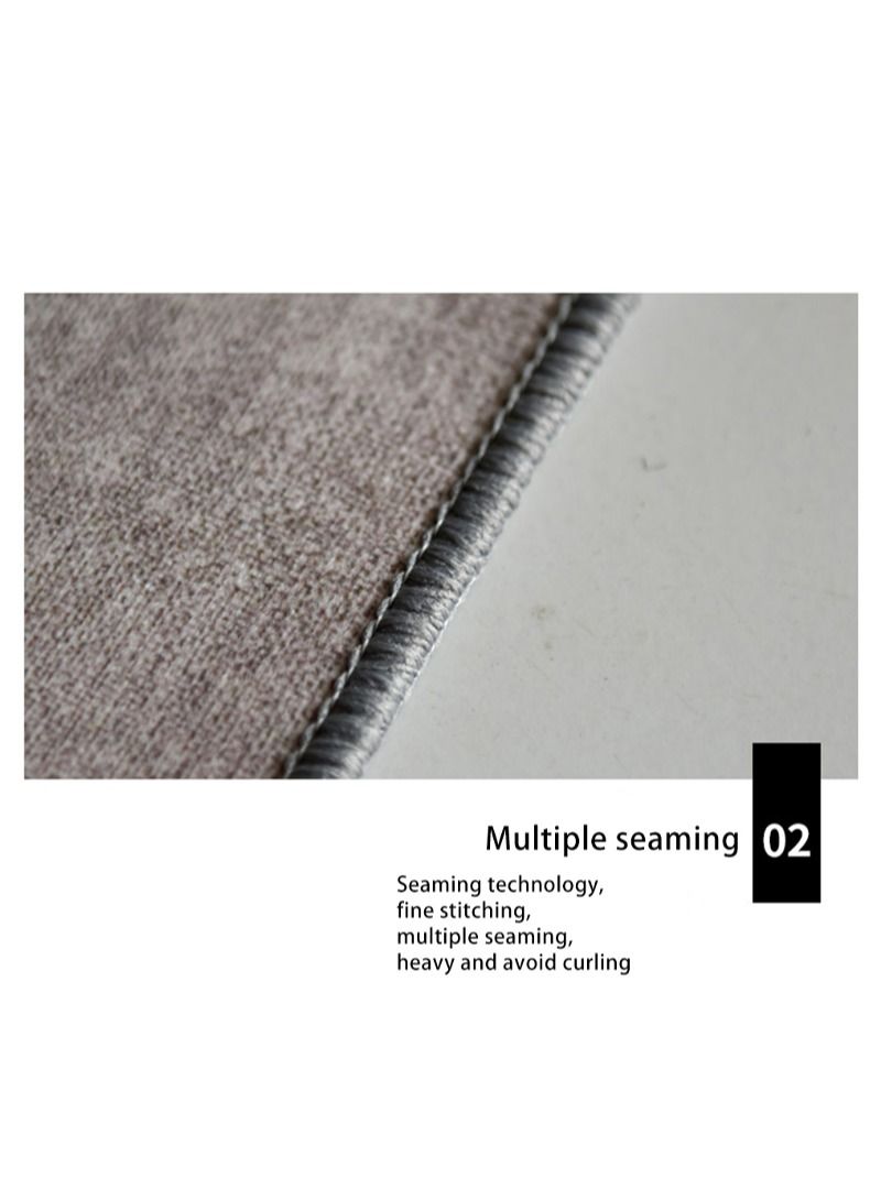 Sharpdo Modern Style Area Rug Imitation Cashmere Non-slip Super Soft Touch Living Room Bedroom Kitchen Decoration of Carpet Floor Rug 200x300cm  - Image 4