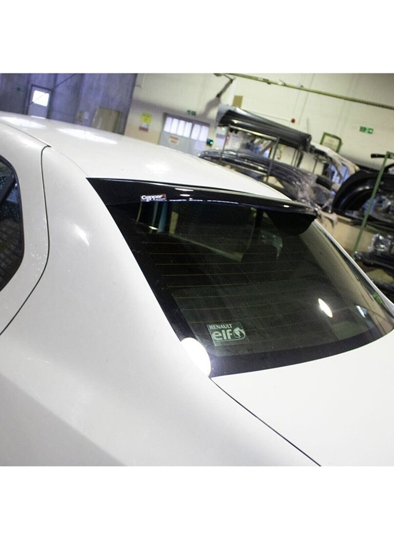 RENAULT Symbol Rear Window Spoiler Spoiler Glossy Black 2013+  - Image 2