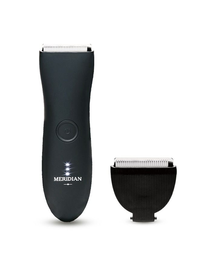 ميريديان ماكينة تشذيب الشعر مع شفرة بديلة لون أسود