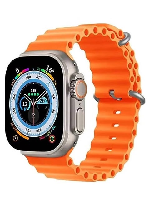T800 Ultra Smart Watch 1.99" Infinite Display Series 8 Wireless Charging Heart Rate Monitor Bluetooth Call Watch