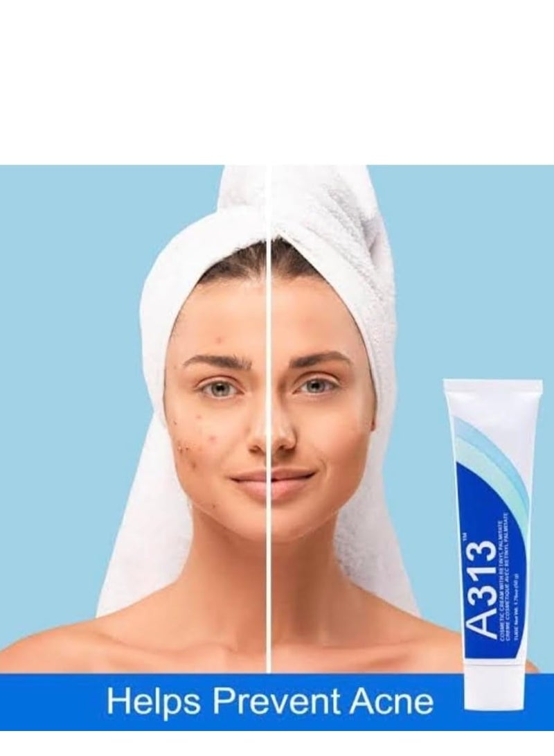 A313 Retinol Cream for Face, Anti-Ageing Treatment, Skin Brightening and Hydrating, 50g - Image 2