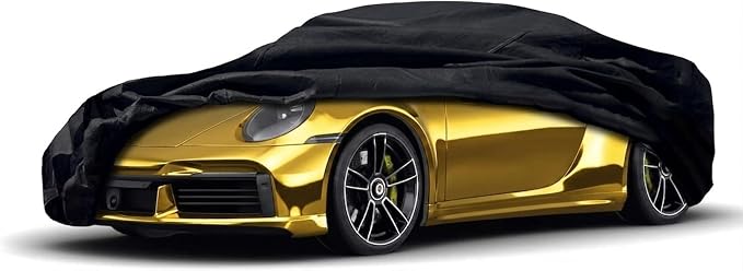 TORONTO 8-Layer Luxury Car Cover for Porsche 911 2005–2025 – Waterproof, All-Weather Protection with Zippered Door & Windproof Straps – Custom Fit for Carrera, Turbo, GT3 & Targa - Image 1
