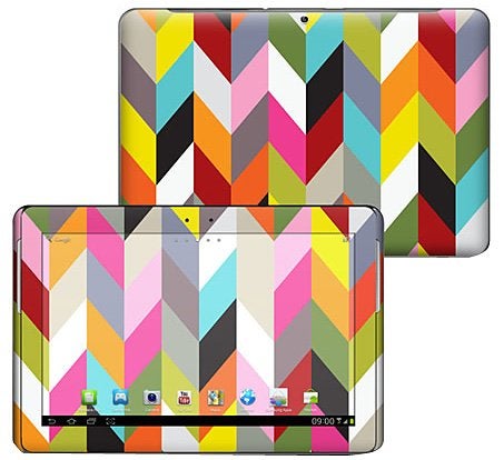 DecalGirl Decal Girl Skin Kit for 10.1-Inch Samsung Galaxy Tab 2 - Ziggy Condensed (SGT2-ZIGGYCON) - Image 5
