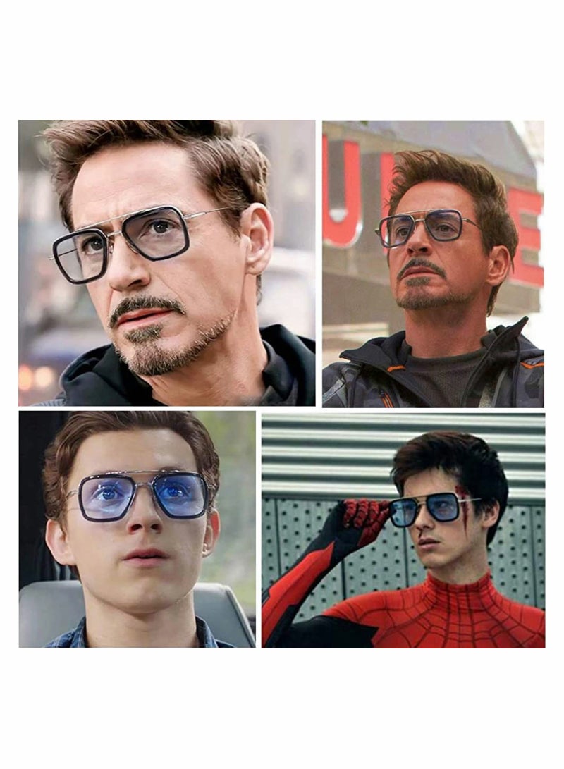 نظارات شمسية قطبية مزدوجة للرجال والنساء - إطار معدني حماية UV400 للقيادة والرياضة والأنشطة الخارجية وصيد السمك - Image 4