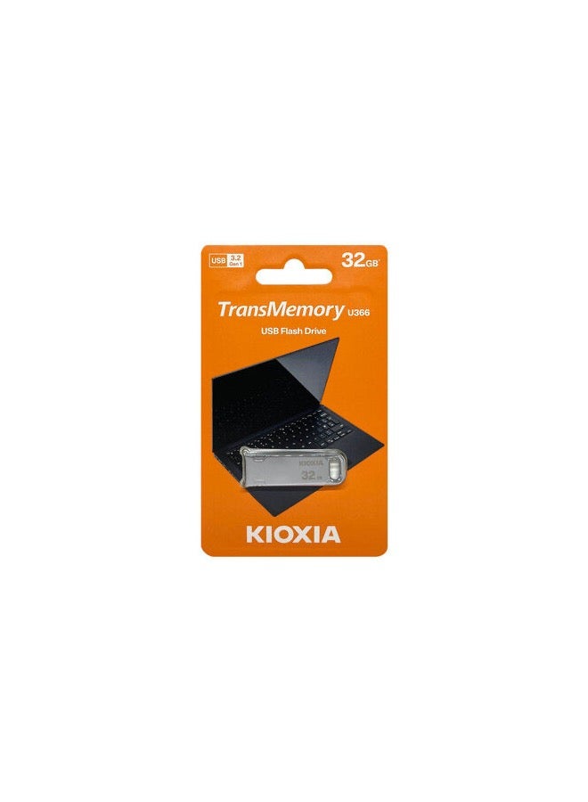 كيوكسيا محرك فلاش TransMemory U366 3.2 ستيل 32 جيجابايت - Image 1