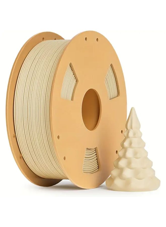 PLA 3D Printer Filament 1.75mm Very Strong Material Precision Plus Minus 0.02mm 250g Spool Beige Ideal for Most FDM 3D Printers - Image 5