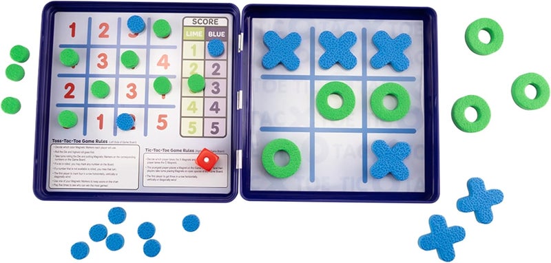 PlayMonster Take N Play, Anywhere Tic-Tac-Toe Board Games for Kids- Board Games for Family Night, Family Games, Game Night, Family Board Games, Kids Toys, Travel Games, Preschool Toys, Multi-Player Game, Ages 4+ - Image 3