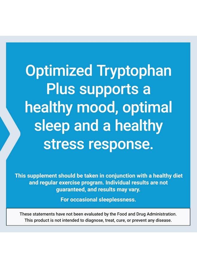 Life Extension Optimized Tryptophan Plus 1000mg - L-Tryptophan Supplement with Niacin and L-Lysine for Healthy Sleep & Stress Response - Gluten-Free, Non-GMO, Vegetarian - 90 Capsules - Image 5