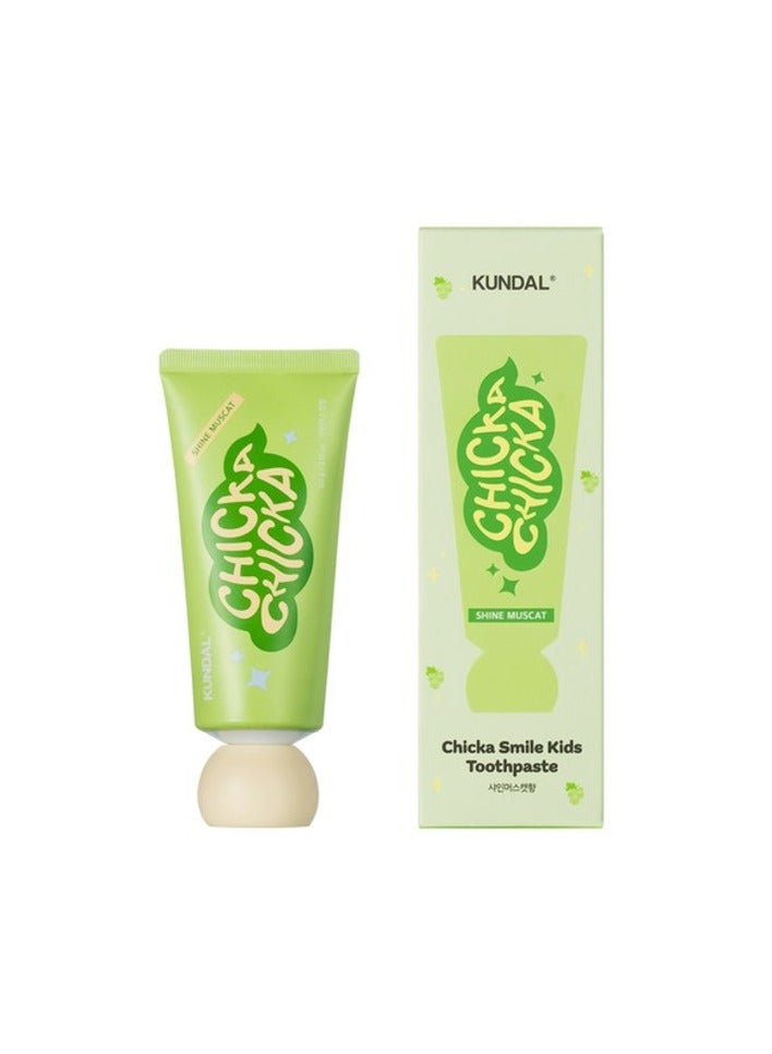 KUNDAL CHIKA SMILE KIDS TOOTHPASTE SHINE MUSCAT 60 g - Image 1