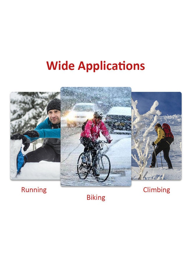 نيبمينينت مجموعة قفازات ضد الماء لتدفئة اليدين مزودة بمساحة تخزين بسحاب إغلاق على الظهر مكونة من زوج واحد XL - Image 5