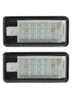 Y&D LED Number Plate Lights, 2Pcs License Light Lamp, Car Rear Lamps for Q7 A3 S3 A4 S4 RS4 A6 C6 S6 RS6 A8 S8  - Image 1