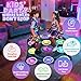 TooLion Dance Mat Toys for 312 Year Old Girls BoysDance Pad with LightUp 8Buttons Wireless Bluetooth4 Game Modes Adjustable Volume NonSlipBirthday Xmas Gifts for Kids - Image 4