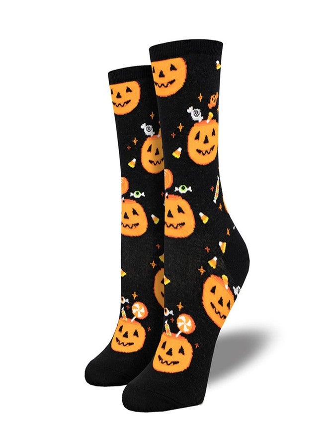 BISOUSOX Halloween Socks Women Pumpkin Socks Crazy Funny Dress Novelty Cute Sock Halloween Gifts for Women Girls - Image 1