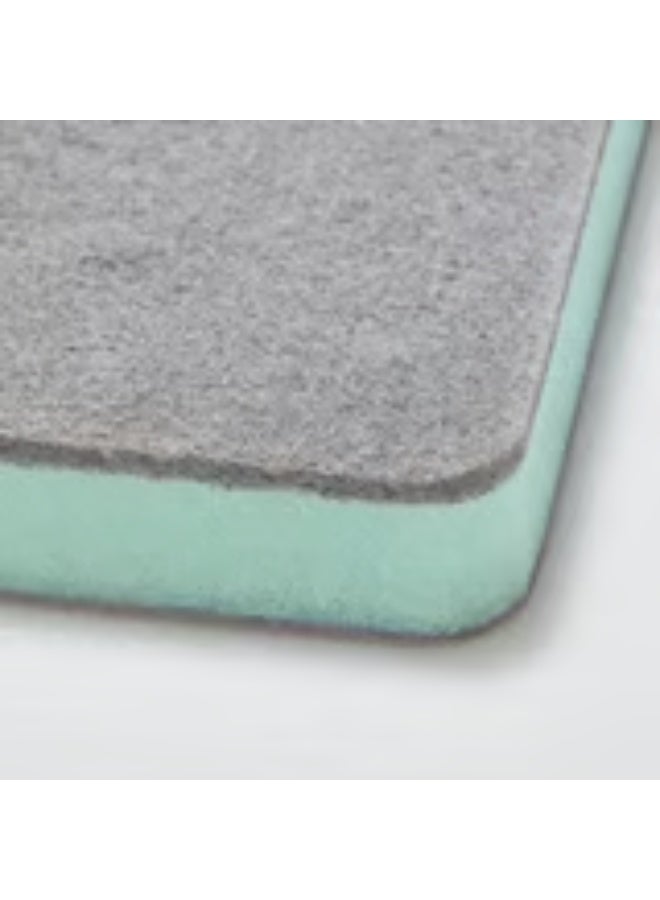 3-piece dish sponge set, green-grey color - Image 4