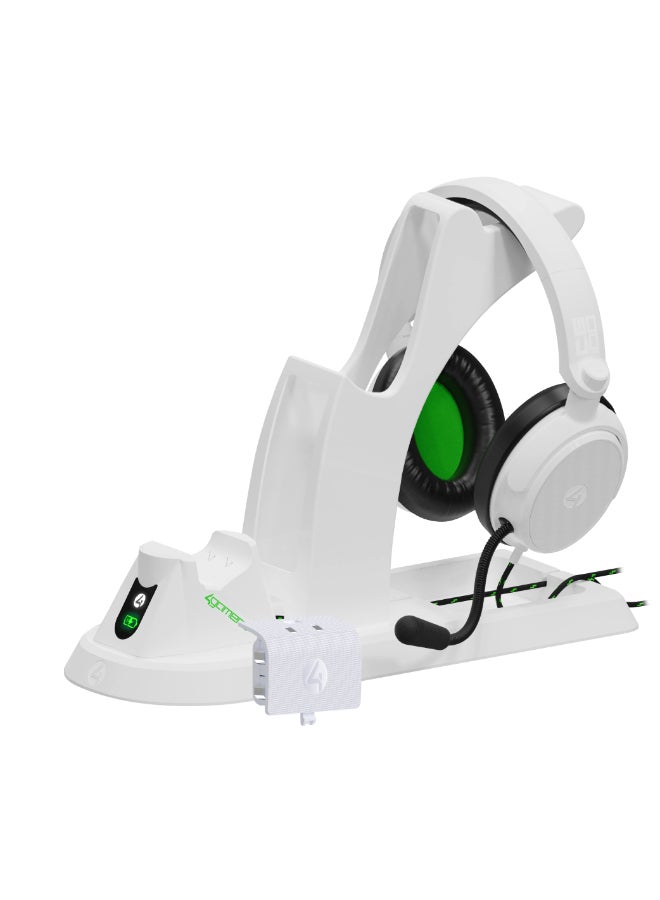 4gamers All-in-one Gaming Headset Charging Dock & Headset Stand For Xbox Series S/X  - Image 3