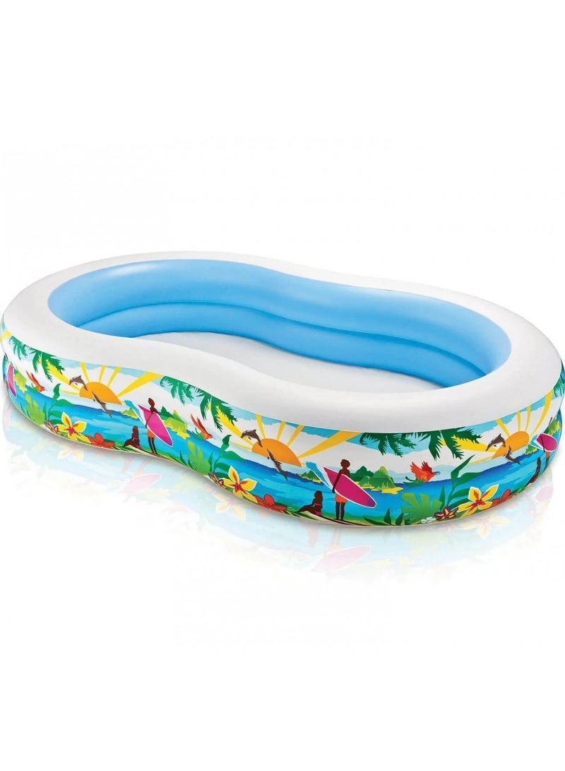 Intex Swim Center Seashore Pool Age 3+ - Image 1