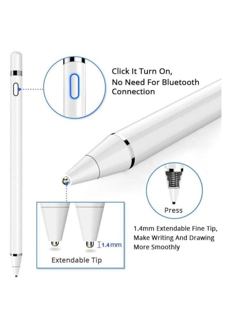 ELTRAZONE Active Stylus Pens for Touch Screens, Digital Stylish Pen Pencil Rechargeable Compatible with Most Capacitive Touch Screens - Image 2