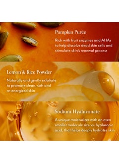BLISS Bliss Pumpkin Enzyme Face Mask | Pumpkin Powerhouse Resurfacing & Exfoliating Mask | Vitamins, Minerals & Antioxidants for Brightness | Clean | Paraben Free | Cruelty-Free | Vegan (1.7 Oz)  - Image 2