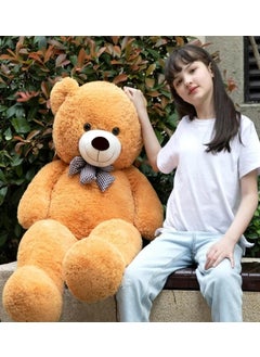 SOLE Special for Lovers - 140 Cm Giant Size Cute Plush Big Bear with Bow Tie - 100% Local, Plush Teddy Bear  - Image 3