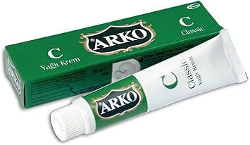 Arko Nem Classic Cream 3 x 20 cc Hand Cream for Very Dry Hands Hand Cream for Women Men Pack of 3 - Image 1